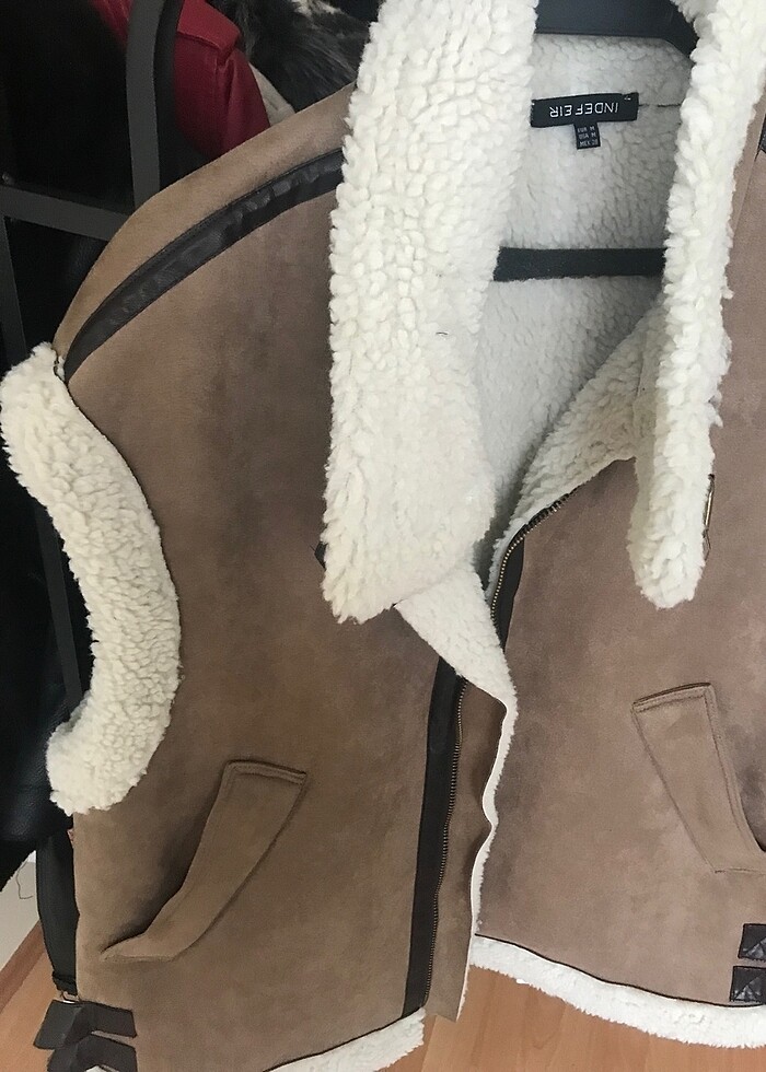 Kürklü yelek - Görsel 2