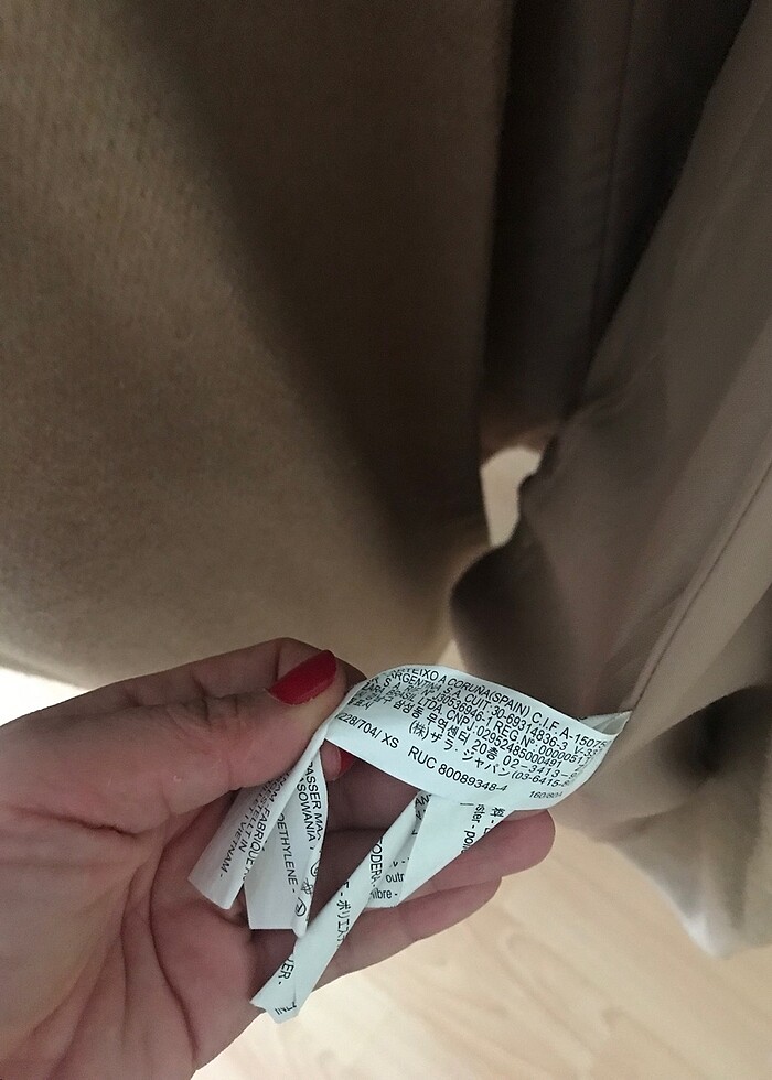 Zara xs kaban yelek - Görsel 4