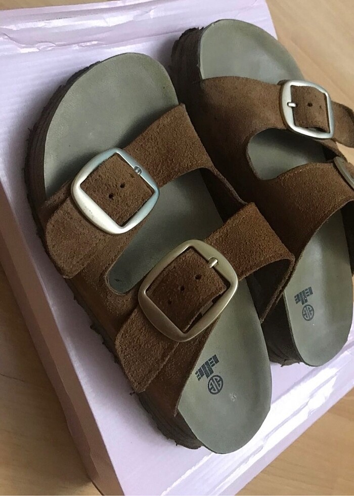 Elle 37  taba rengi terlik - Görsel 2