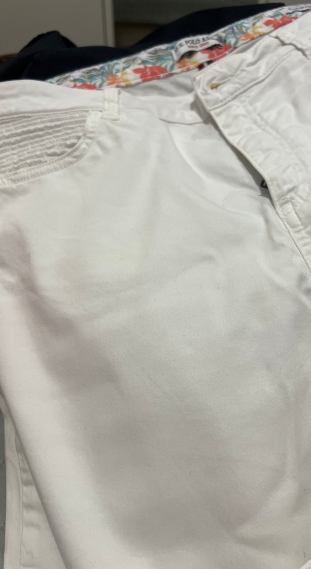 Beyaz Kadın Midi Kumaş Pantolon - Görsel 3