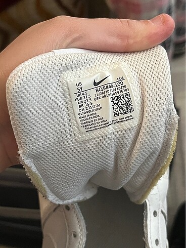 37 Beden Nike Beyaz ayakkabı