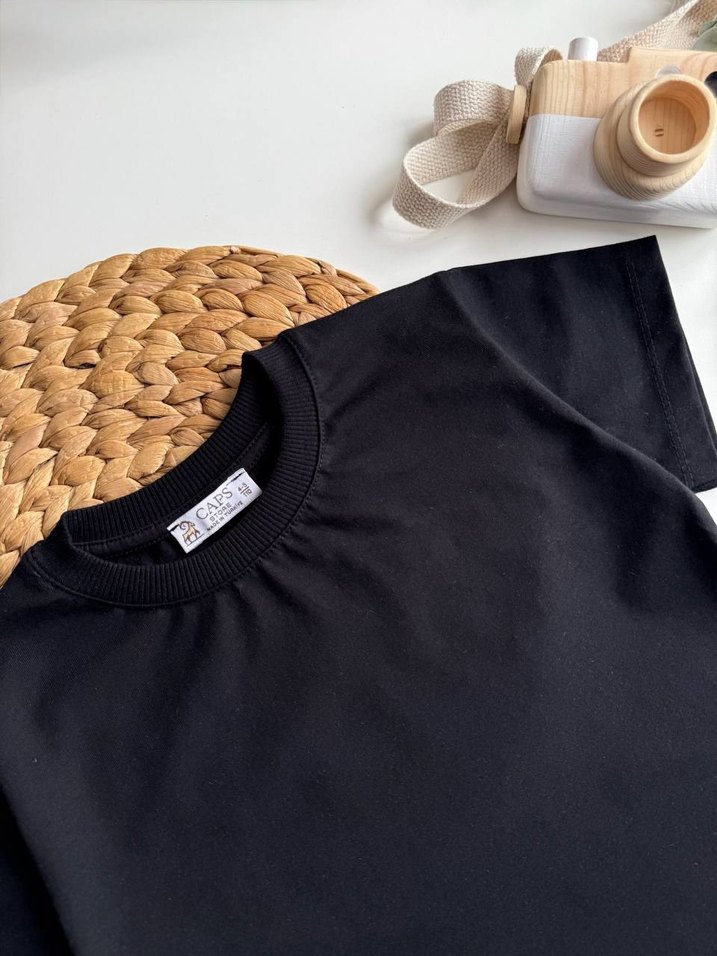 Beyaz Düz Çocuk İçlik Tişörtü - Görsel 3