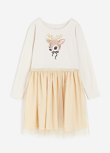 H&M tüllü elbise 