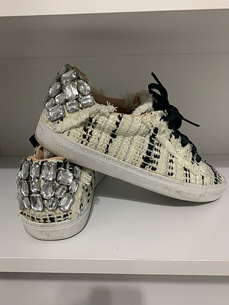 Zara Zara taşlı sneakers