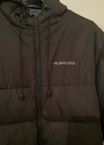 Hummel Siyah Kapusonlu Sisme Mont