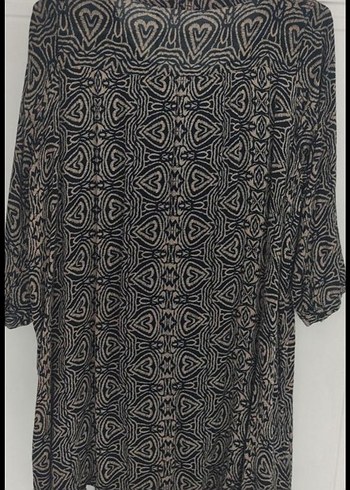 Boncuk İşlemeli Siyah Bohem tunik hamilelerde giyebilir - Görsel 3