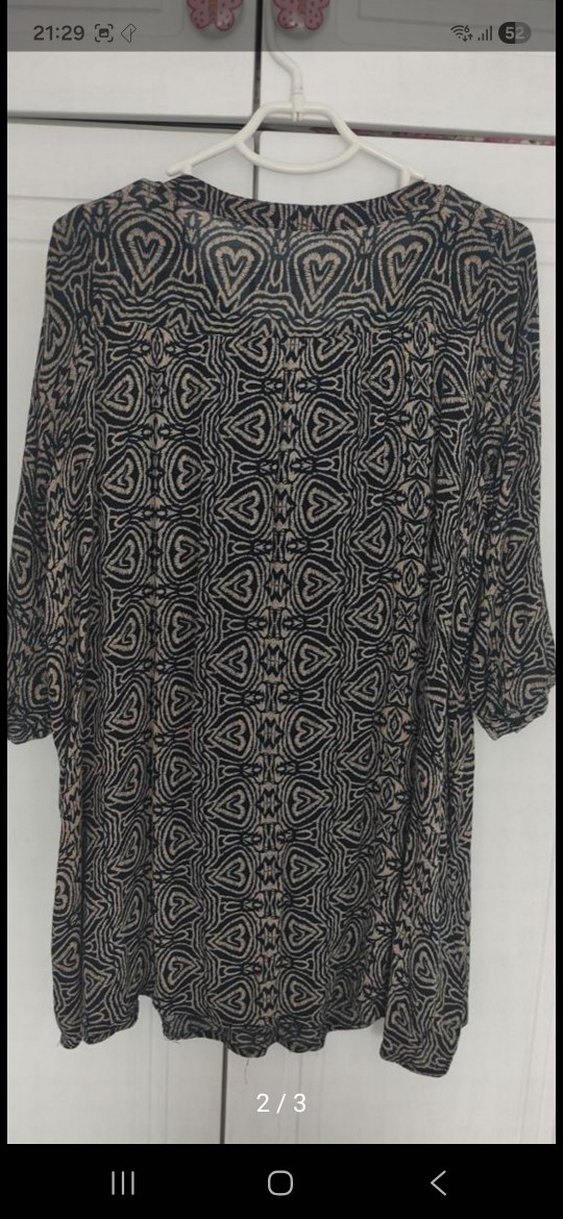 Boncuk İşlemeli Siyah Bohem tunik hamilelerde giyebilir - Görsel 3