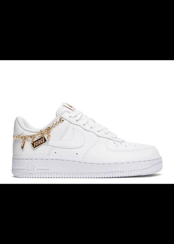 Zincir Detaylı Beyaz Kadın Spor Ayakkabı NIKE - Görsel 3