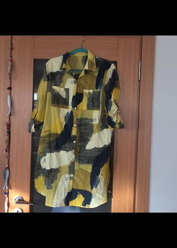 tunik / elbise/ şort mayo üzeri/ gömlek - Görsel 3