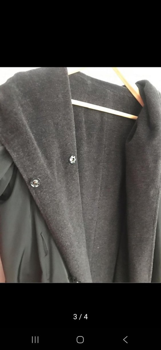 Atalar marka çift yönlu kullanılabikem çok şık kaban 44 beden - Görsel 2