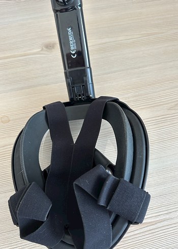 Kırmızı Bermuda tam Yüz Maskesi - Görsel 3