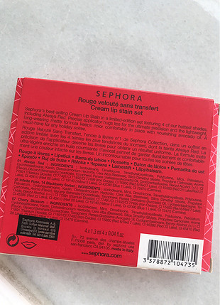 Sephora Likit Mat Rujlar