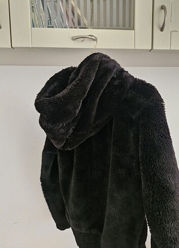 Yumuşacık şapkalı sweat - Görsel 2