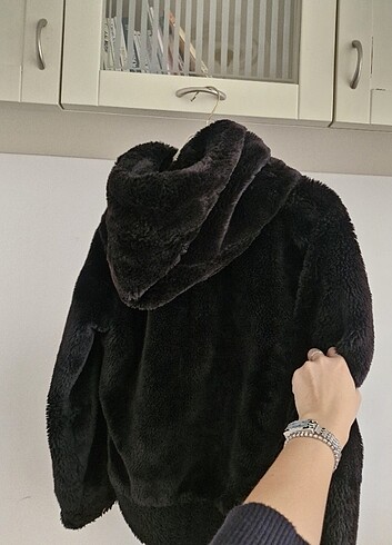 Yumuşacık şapkalı sweat - Görsel 4