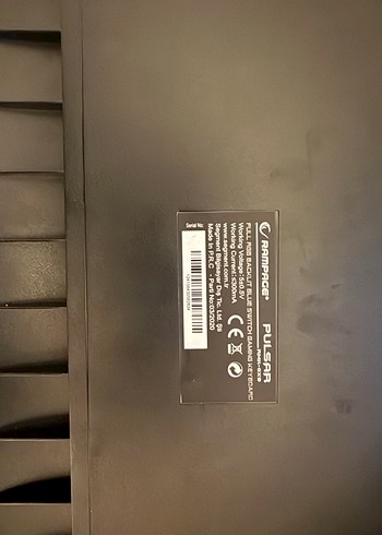 Rampage mekanik klavye rgb oyuncu mouse seti - Görsel 3