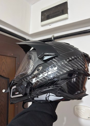 Faturalı Kusursuz , LS2 EXPLORER KARBON +4 Riders BT Hediyeli - Görsel 6