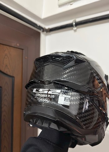 Faturalı Kusursuz , LS2 EXPLORER KARBON +4 Riders BT Hediyeli - Görsel 7