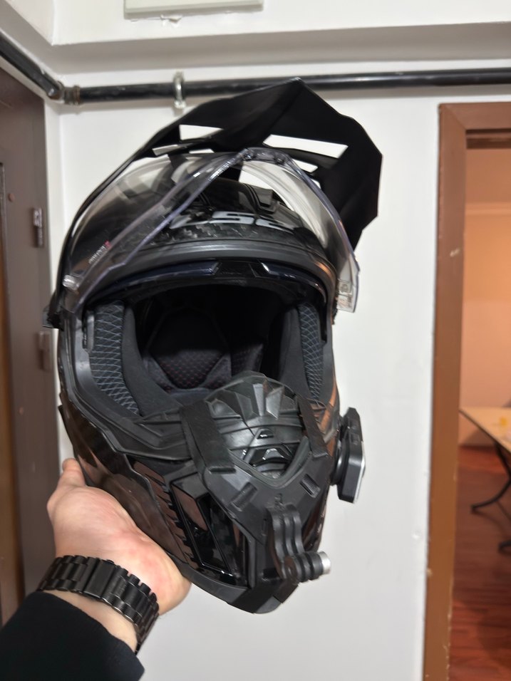 Faturalı Kusursuz , LS2 EXPLORER KARBON +4 Riders BT Hediyeli - Görsel 3