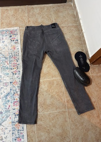 Sifir gibi rider denim duman kevlar pantolon full koruma 34/32 - Görsel 2