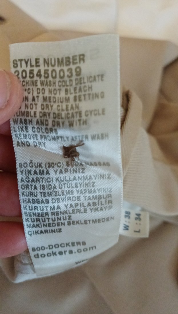 Bej Erkej pamuklu Kumaş Pantolon - Görsel 3