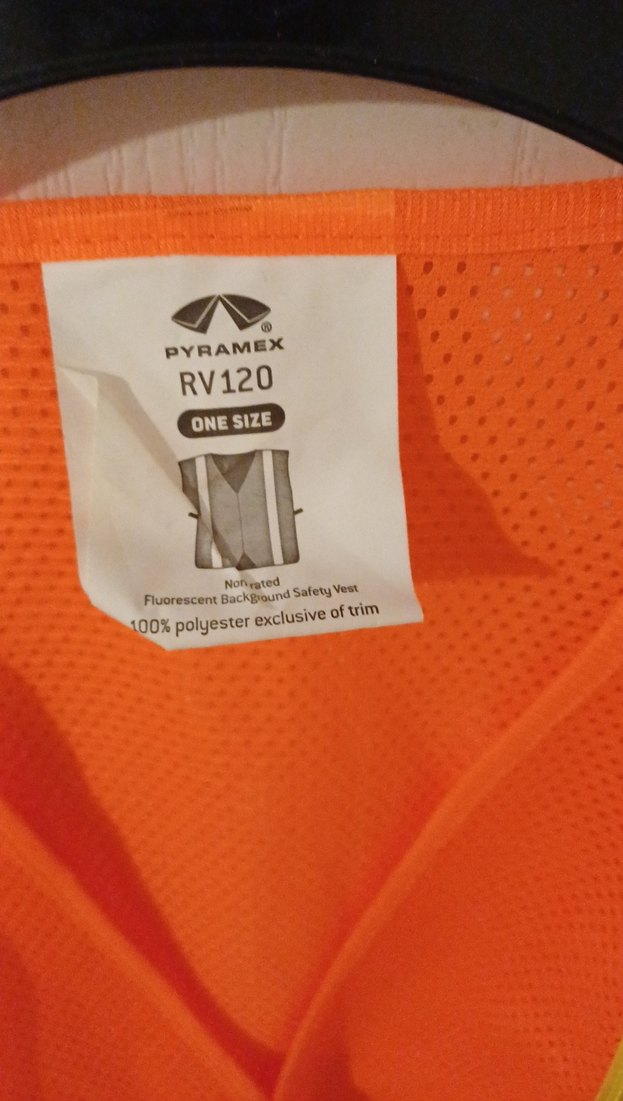 Turuncu Reflektörlü Erkek Yelek - Görsel 2