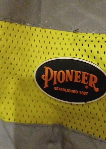 Sarı Gri Reflektörlü Fermuarlı Erkek Yelek - Görsel 4