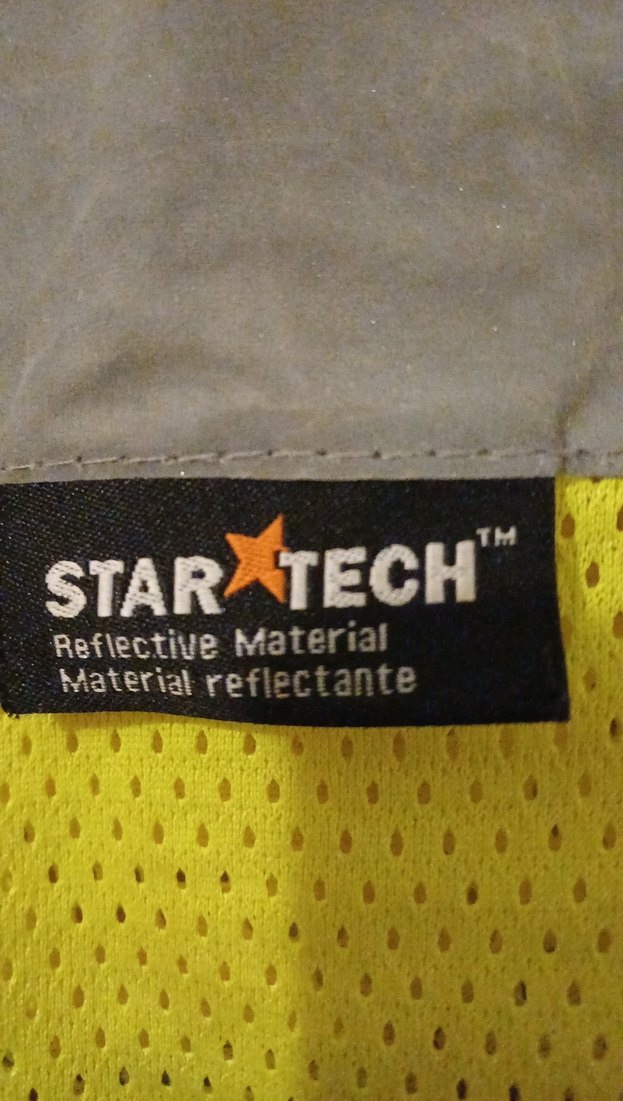 Sarı Gri Reflektörlü Fermuarlı Erkek Yelek - Görsel 2