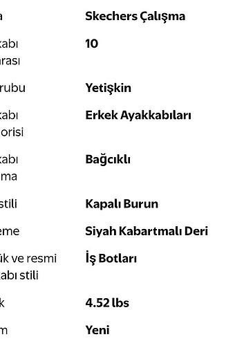 Sketchers erkek çelik burun iş ayakkabısı - Görsel 18