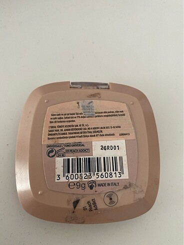 Beden Loreal life is a peach Şeftali allık