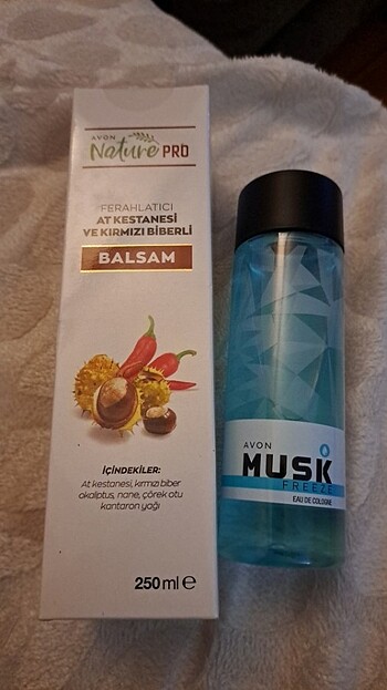 AVON AT KESTANESI BALSAMI VE MUSK KOLONYA