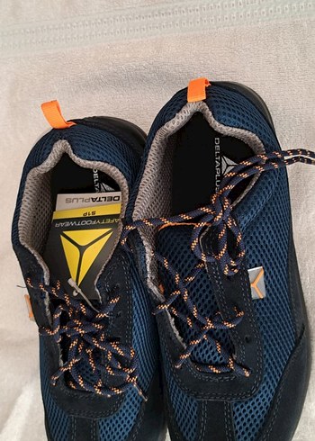 Lacivert Baskılı Erkek Spor Outdoor Ayakkabı  iş ayakkabisi - Görsel 2