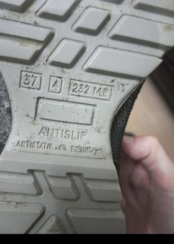 Gri Bağcıklı Spor  Outdoor Ayakkabısı - Görsel 3