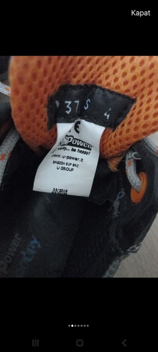 Gri Bağcıklı Spor  Outdoor Ayakkabısı - Görsel 2