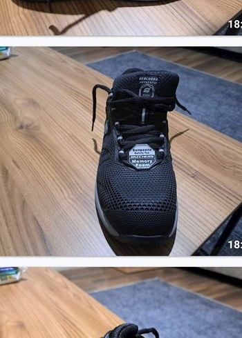 Skechers Siyah Erkek Bağcık - Görsel 2