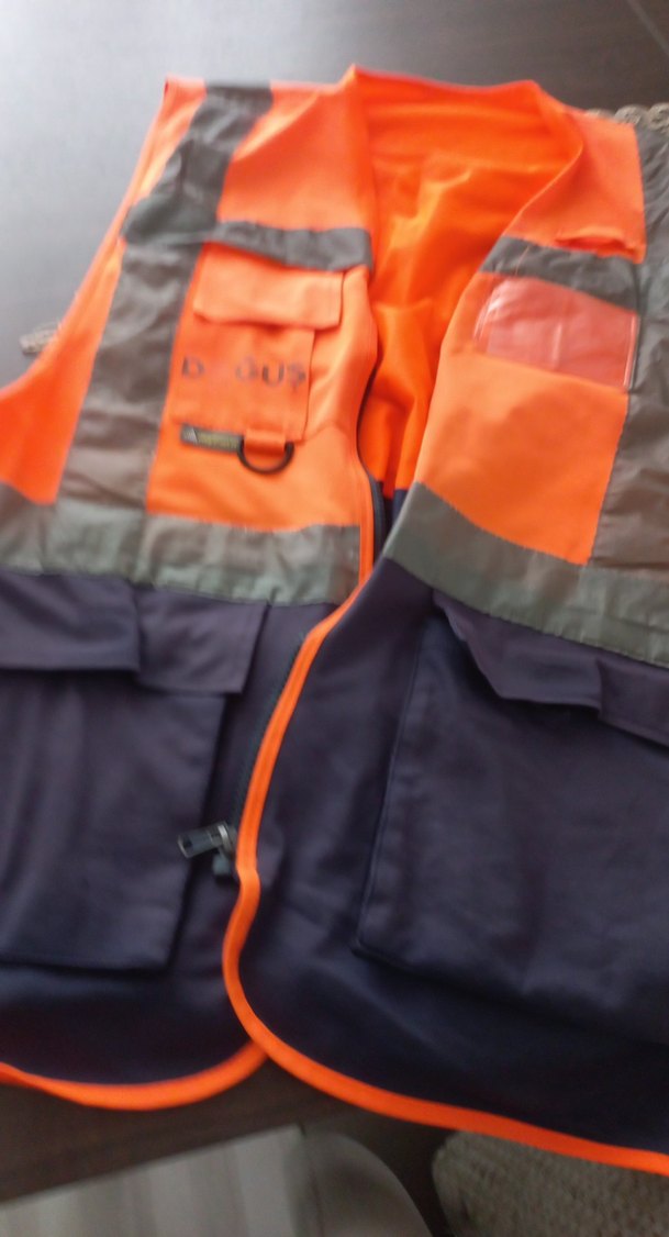 Gri Fermuarlı Erkek Kolsuz Streetwear Yelek - Görsel 2