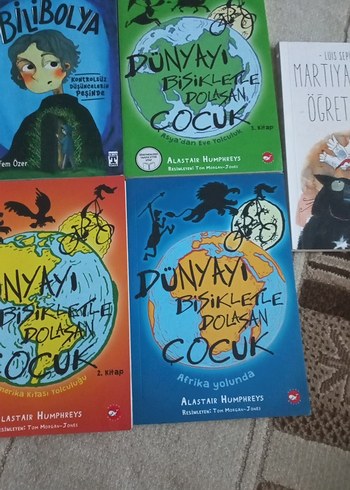 Dünyayı Bisikletle Dolaşan Çocuk Kitap Seti
