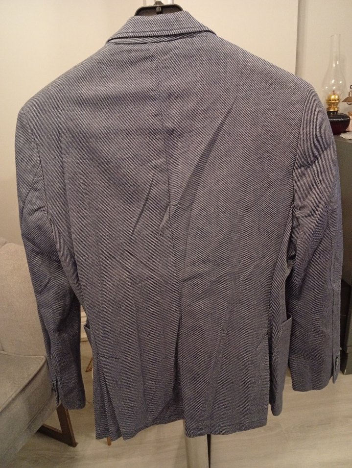 Gri Erkek Ceket, Normal Boy, Düğmeli - Görsel 4