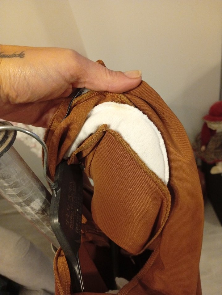 Kadın Kahverengi  Yüksek Yaka  vatkali Kolsuz - Görsel 4