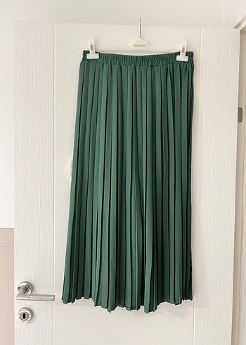 Yeşil Uzun Kollu Piliseli Kadın takım - Görsel 3