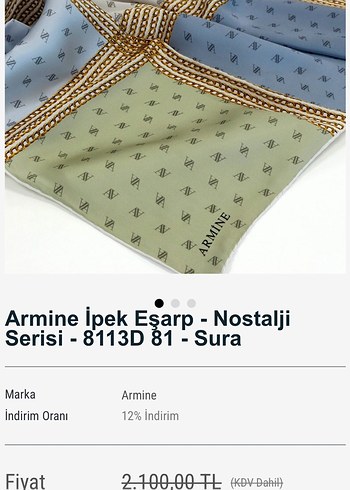 Zincir Detaylı Çok Renkli eşarp - Görsel 2