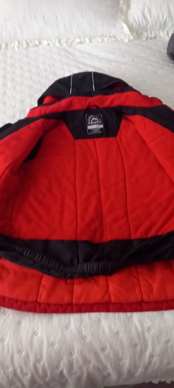 Kırmızı Fermuarlı Erkek Kar montu - Görsel 5