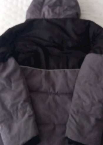 Gri Erkek cocuk kar montu - Görsel 2