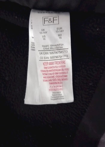 Gri Erkek cocuk kar montu - Görsel 6