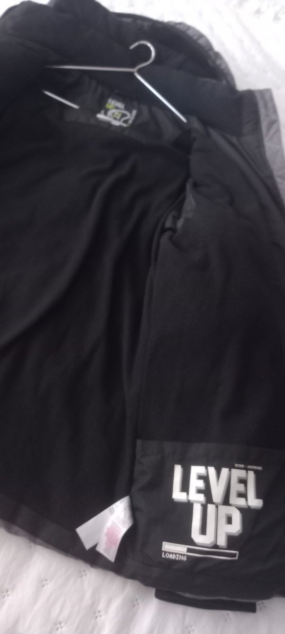 Gri Erkek cocuk kar montu - Görsel 3