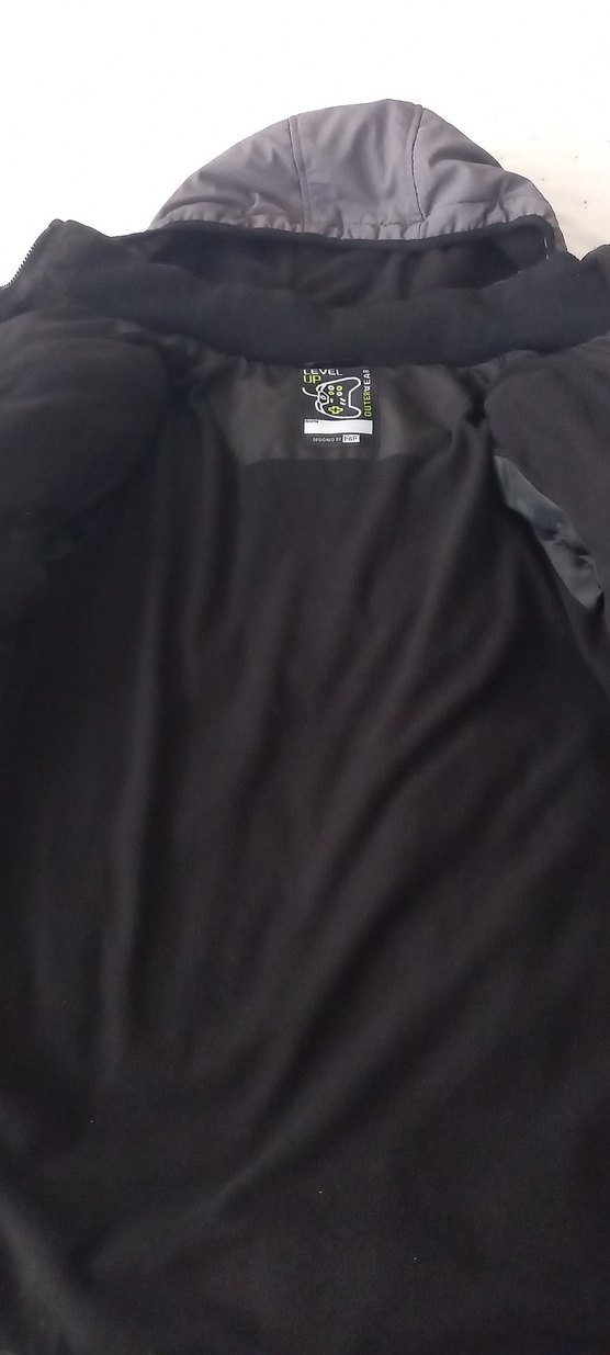 Gri Erkek cocuk kar montu - Görsel 4