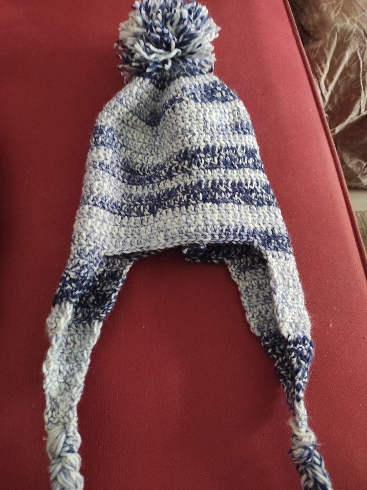 Kadın Gri Örgü Ponponlu Bere - Görsel 2