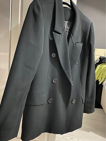 Siyah blazer ceket