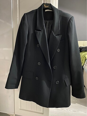 Zara Siyah blazer ceket