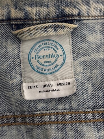 xs Beden Bershka kot ceket