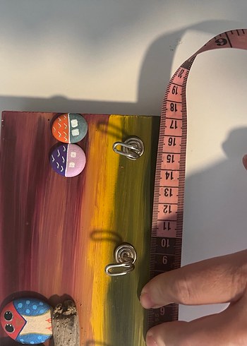 Renkli Çocuk Rafı, Baykuş Figürlü - Görsel 4